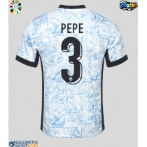 Moški Nogometni dresi Portugalska Pepe #3 Gostujoči EP 2024 Kratek Rokav